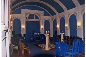 Świątynia masońska w Wilhelmshaven, urządzona według zasad rytu pruskiego Royal York (tzw. obrządku Fesslera), w którym z kolei pracowała loża tczewska.