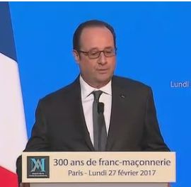 Prezydent Francji wyraża wdzięczność wobec wolnomularzy